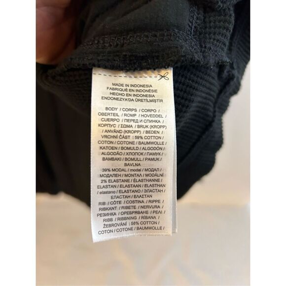 Ralph Lauren black label medium thermal waffle open sweater Jacket Pull On - Picture 4 of 7